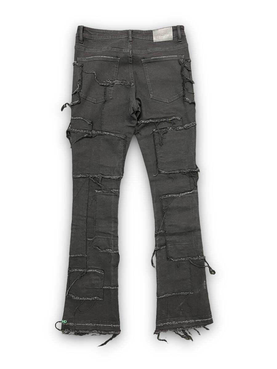 6TH NBRHD "LUPIN" DENIM STACKED
