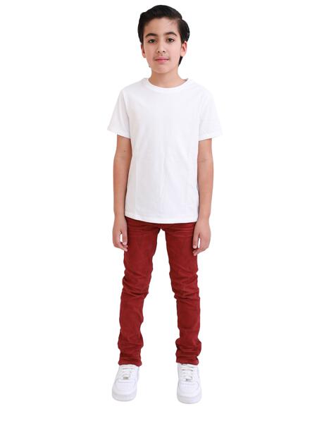 VPLAY KIDS JEANS "VLOVE" BURGUNDY