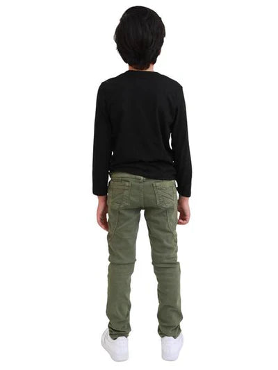 VALABASAS KIDS JEANS "FOX" OLIVE