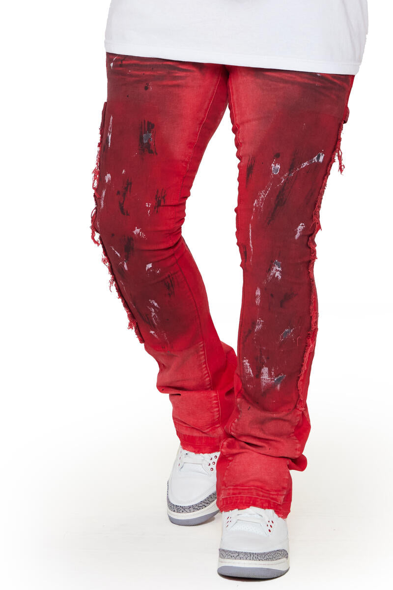 VALABASAS "TENACITY" DENIM STACKED
