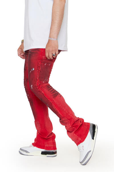 VALABASAS "TENACITY" DENIM STACKED