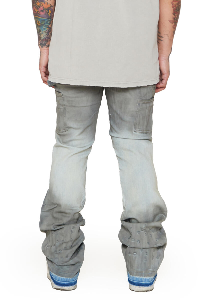 VALABASAS SCARS DENIM STACKED