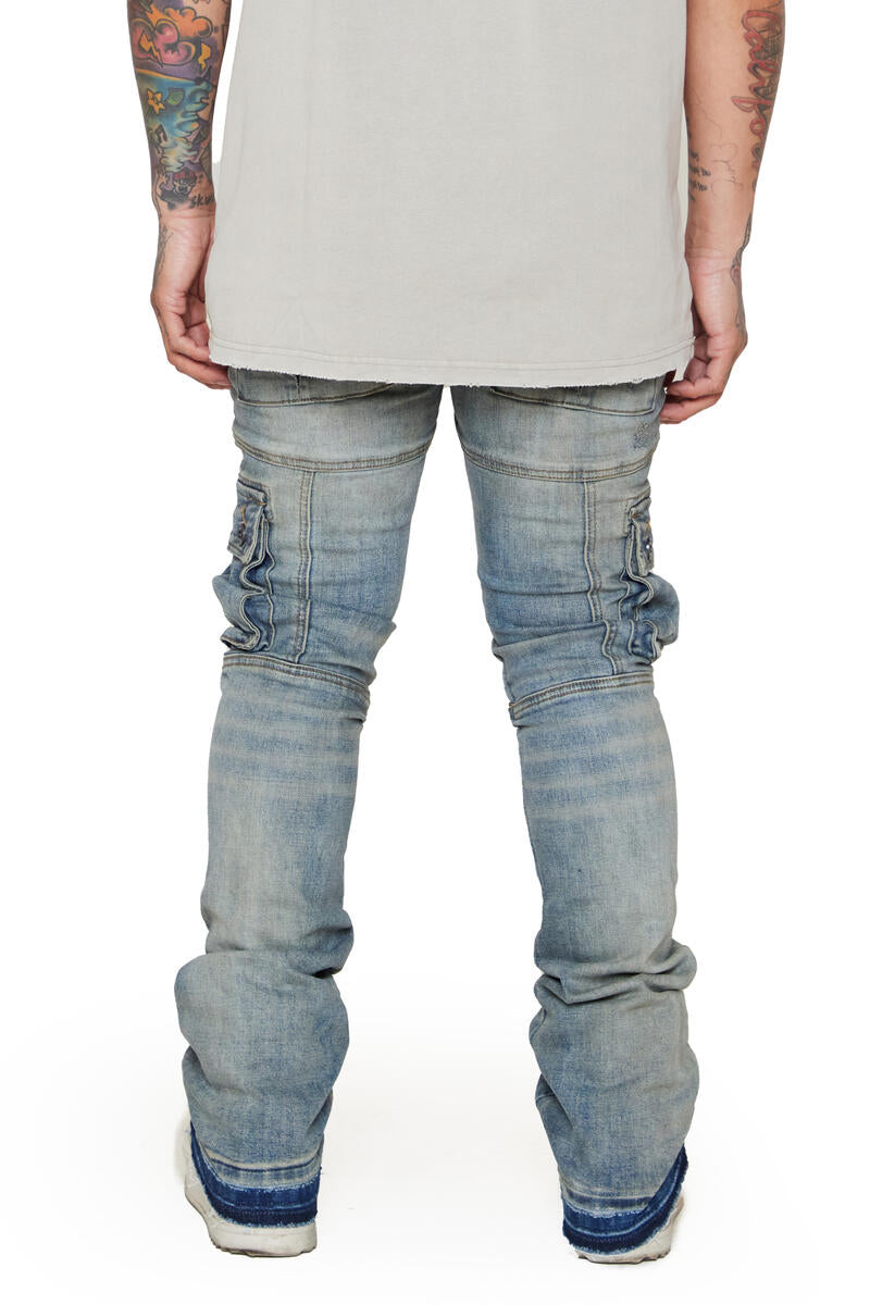 VALABASAS STACKED “Ocean” BLACK