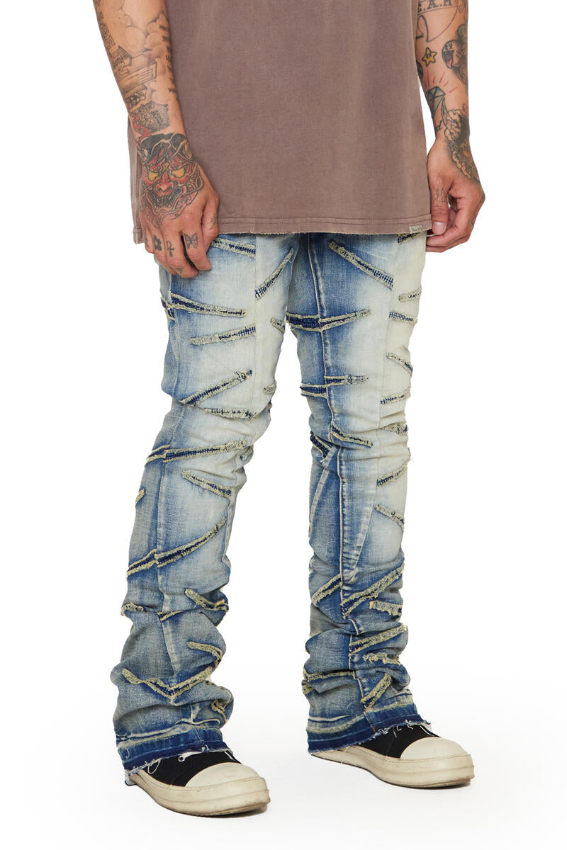 VALABASAS "SABER" DENIM STACKED