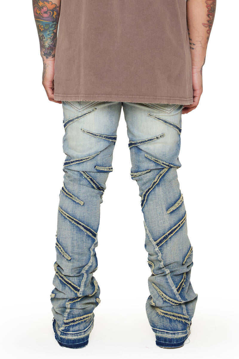 VALABASAS "SABER" DENIM STACKED
