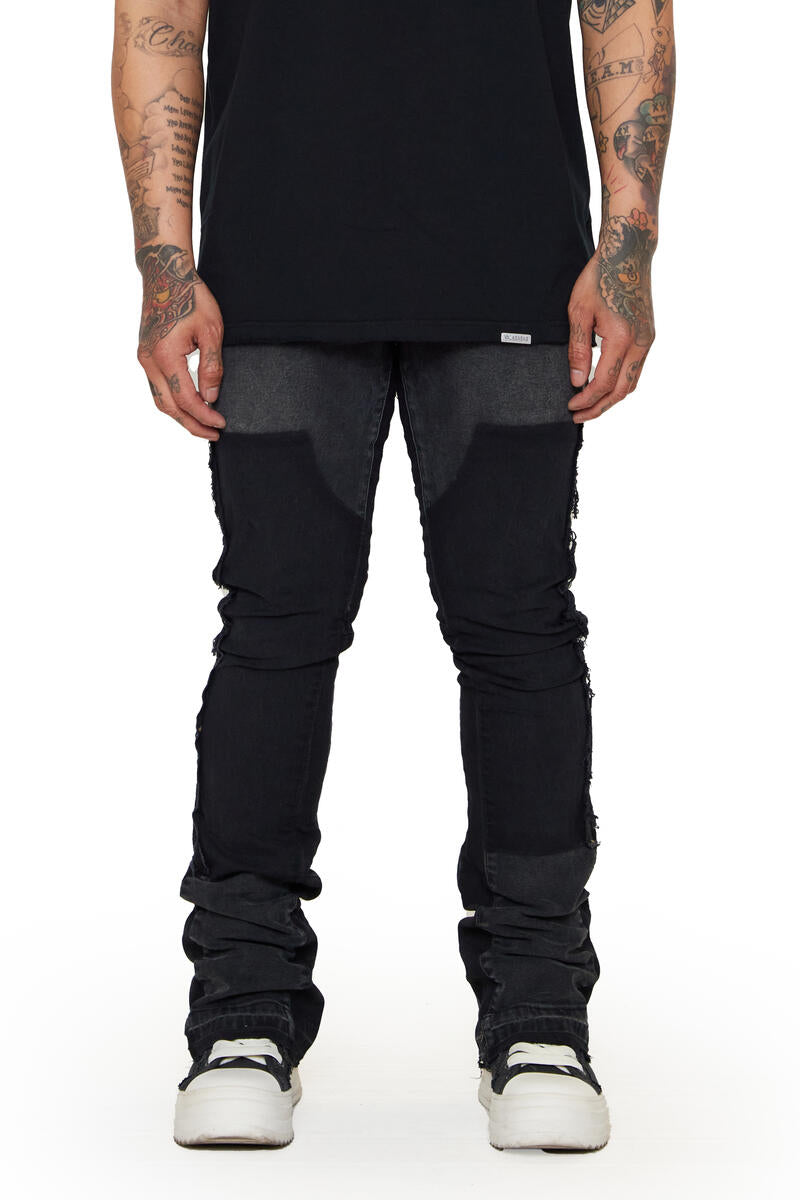 VALABASAS STACKED 'ALPHA' JEANS