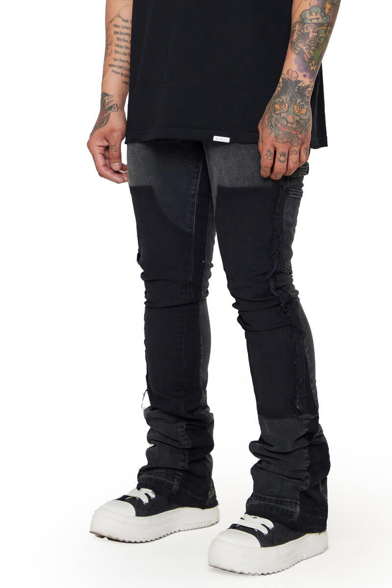VALABASAS STACKED 'ALPHA' JEANS