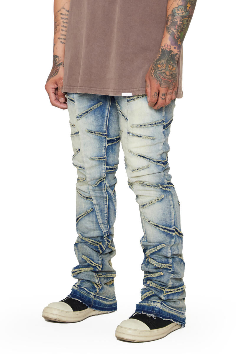 VALABASAS "SABER" DENIM STACKED