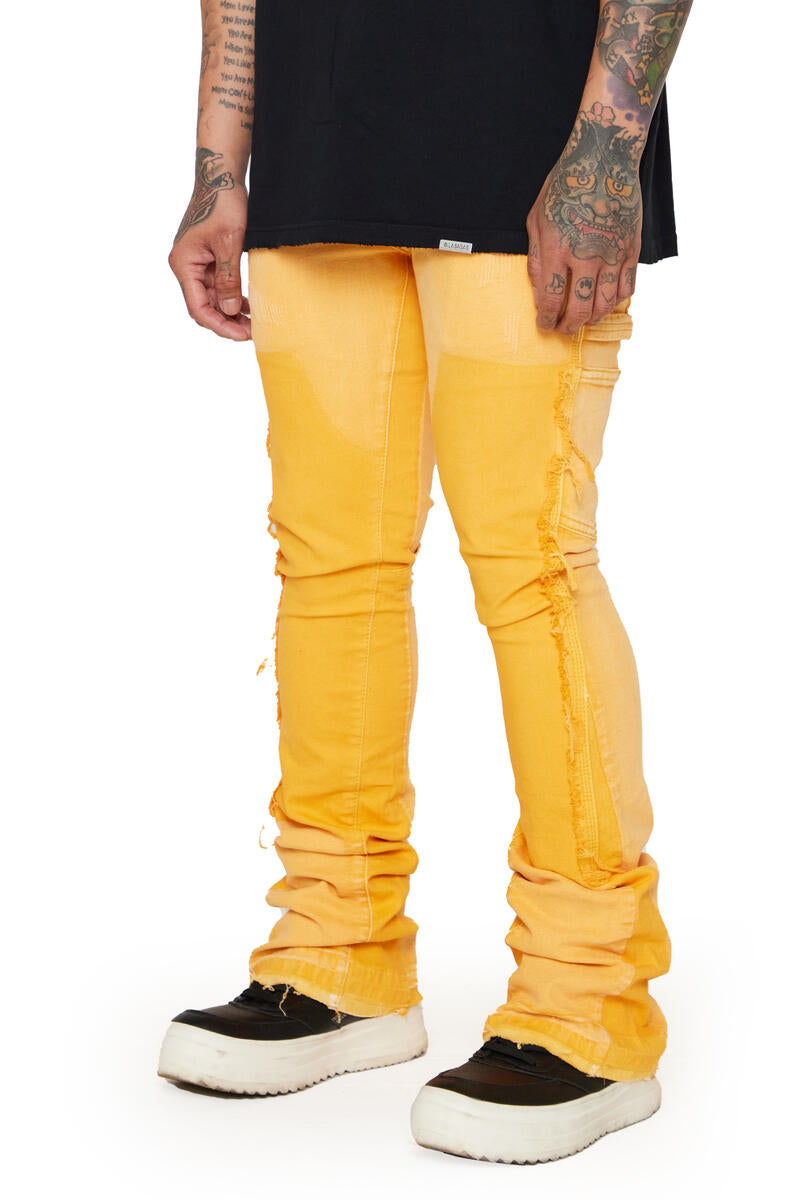 VALABASAS STACKED 'ALPHA' JEANS