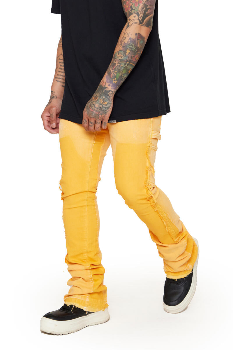 VALABASAS STACKED 'ALPHA' JEANS