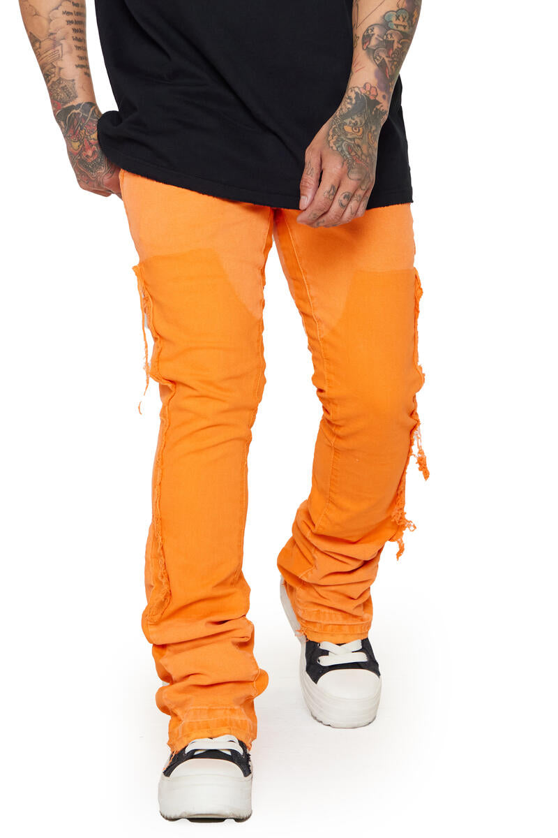 VALABASAS STACKED 'ALPHA' JEANS