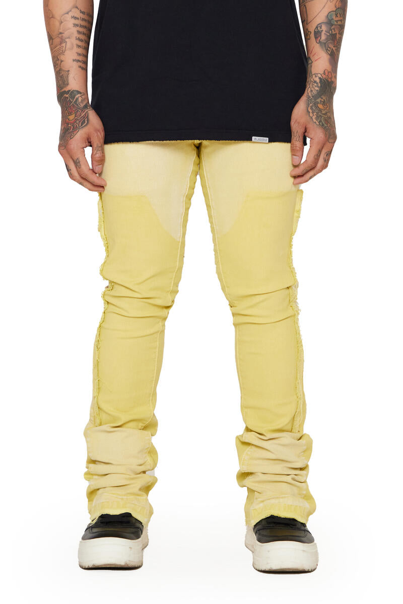 VALABASAS STACKED 'ALPHA' JEANS