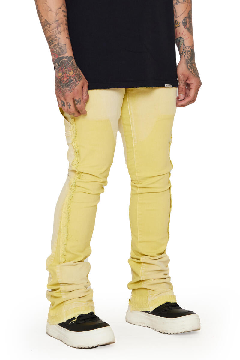 VALABASAS STACKED 'ALPHA' JEANS
