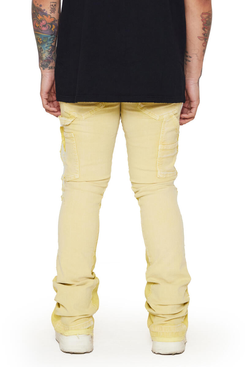 VALABASAS STACKED 'ALPHA' JEANS