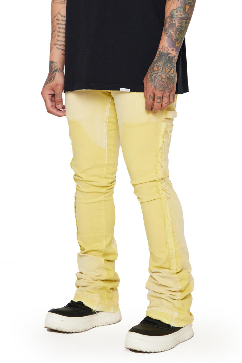 VALABASAS STACKED 'ALPHA' JEANS
