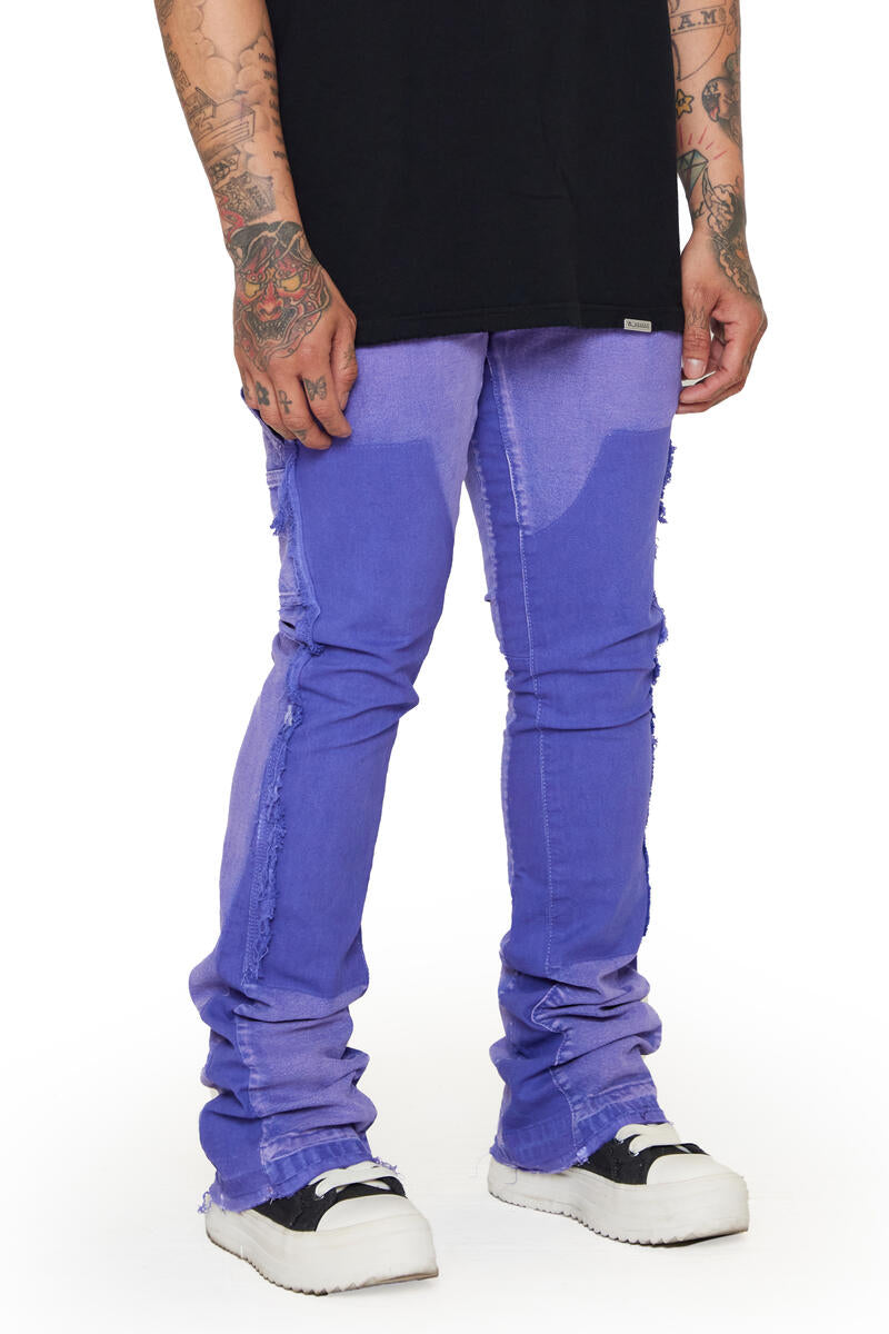 VALABASAS STACKED 'ALPHA' JEANS