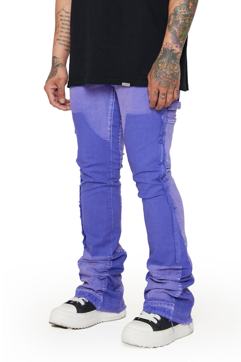 VALABASAS STACKED 'ALPHA' JEANS