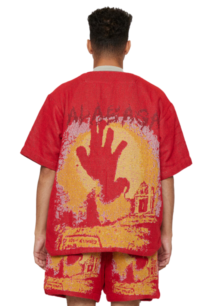 VALABASAS "GHOST HAND" TAPESTRY SHIRT"