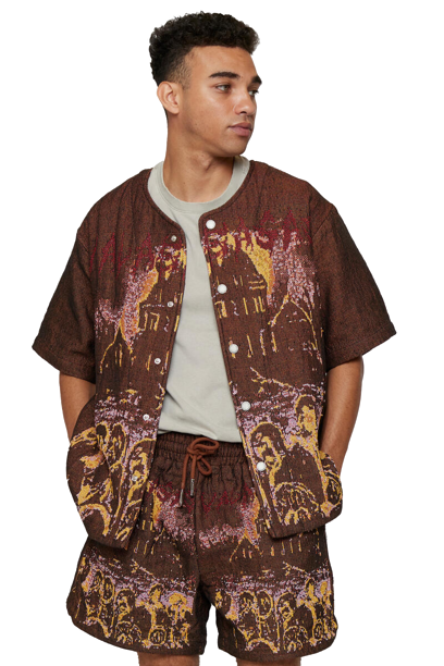 VALABASAS "GHOST HAND" TAPESTRY SHIRT"