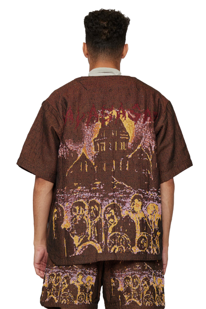 VALABASAS "GHOST HAND" TAPESTRY SHIRT"