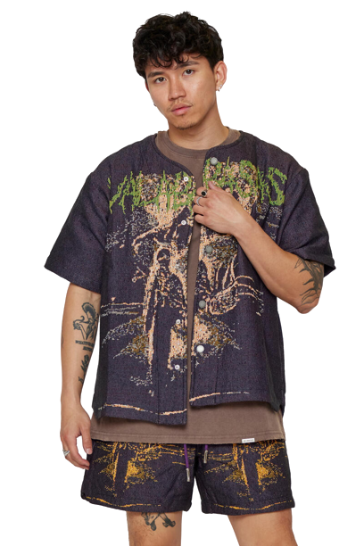 VALABASAS "GHOST HAND" TAPESTRY SHIRT"