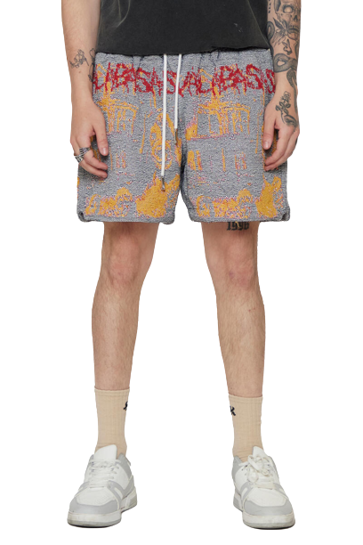 VALABASAS "GHOST HAND" TAPESTRY SHORTS
