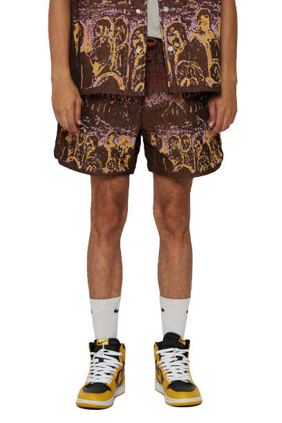 VALABASAS "GHOST HAND" TAPESTRY SHORTS