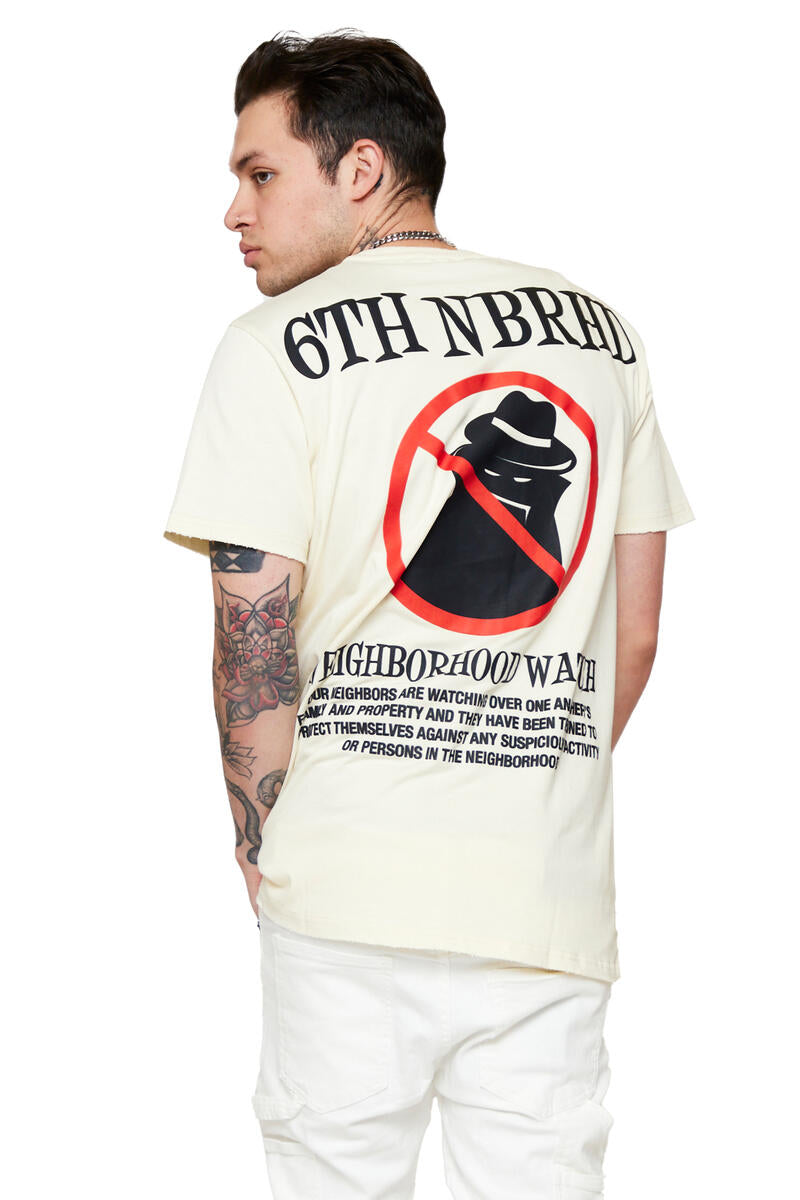6TH NBRHD NBRHD WATCH TEE