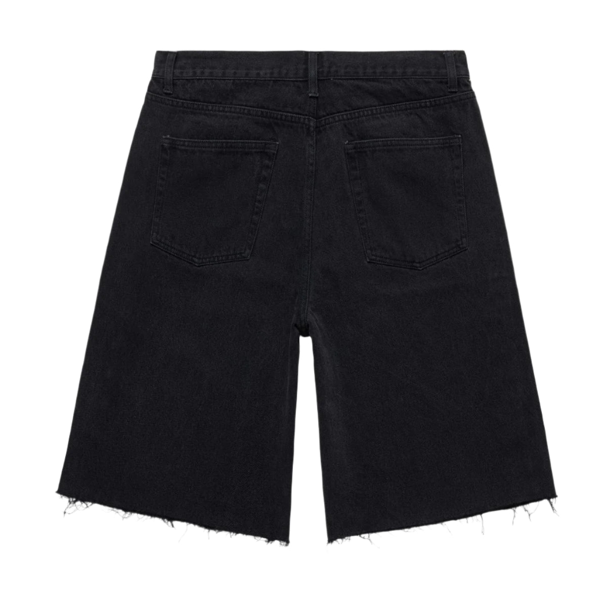 HOMME+FEMME Studded Denim Shorts