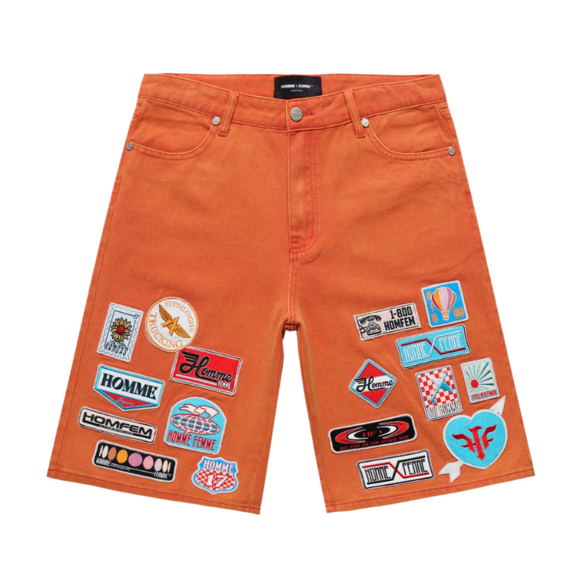 HOMME+FEMME Road Trip Shorts