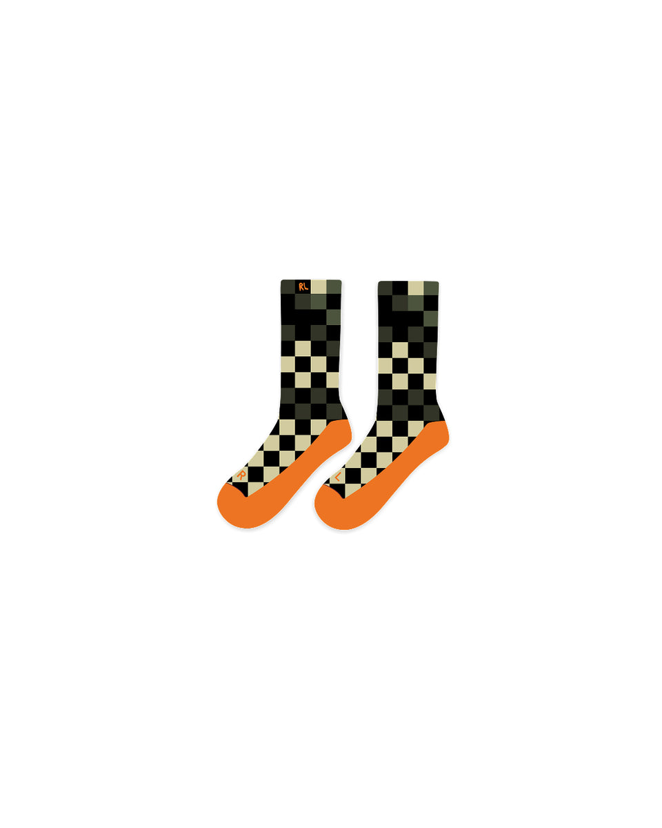 RED LETTERS Digi Army Camo Socks