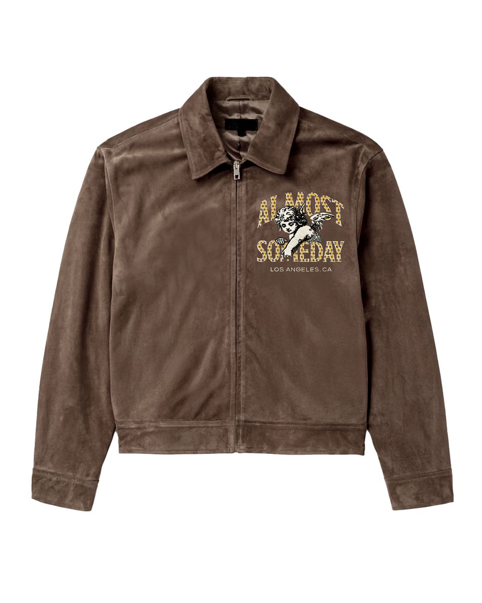 ALMOST SOMEDAY UPSCALE VELOUR JACKET