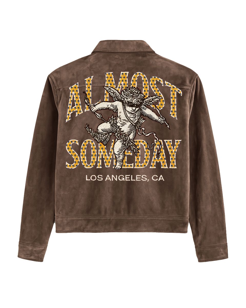 ALMOST SOMEDAY UPSCALE VELOUR JACKET
