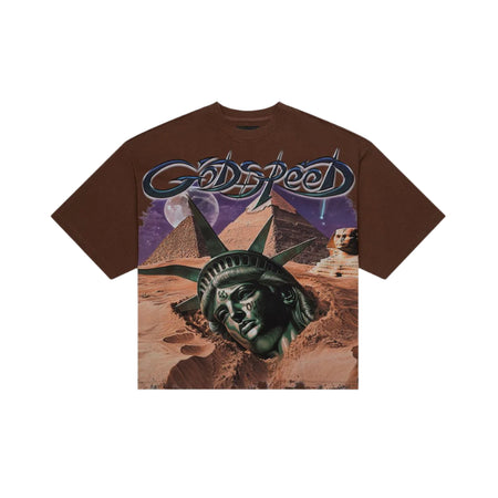GODSPEED MOCHA MOTHER CAIRO Tee