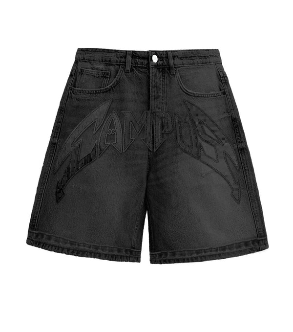 Campus Goods Applique Denim Jort