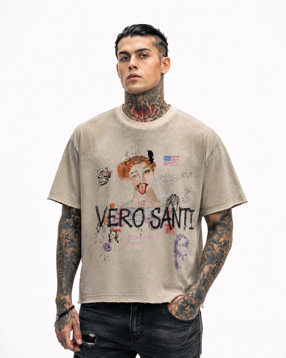 Muse | Cream Vero Santi Tee