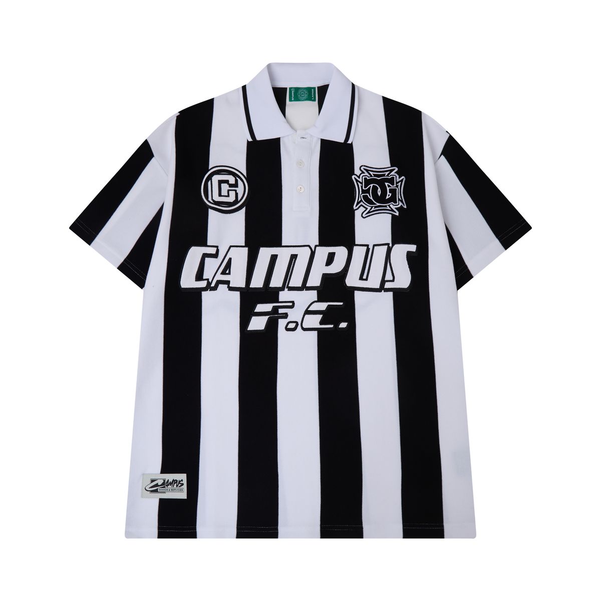 Campus Goods Striped Ss Polo