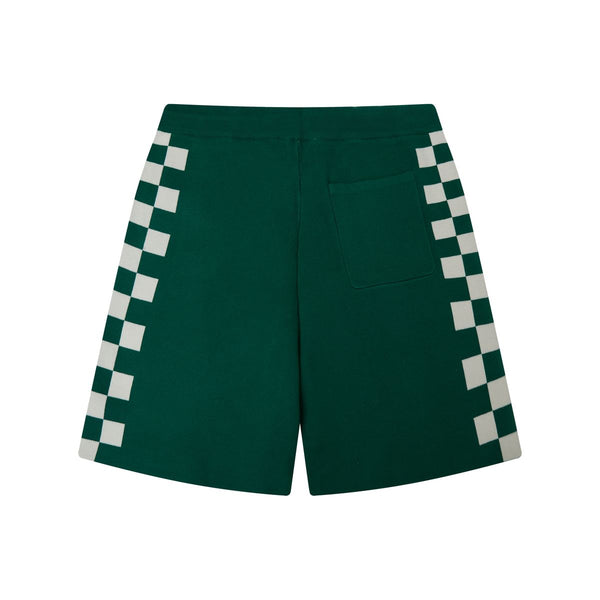 Campus Goods Checkered Jacquard Short
