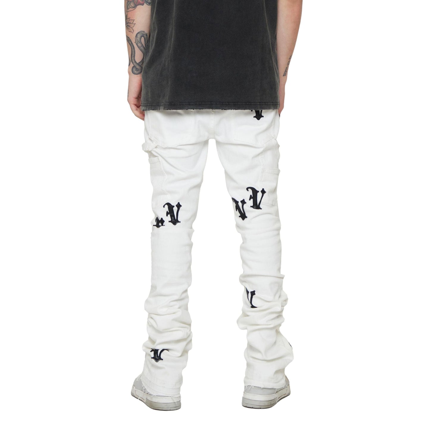 VALABASAS V-MINIMAL DENIM SUPER STACKED