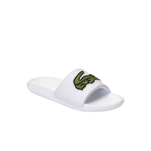 Lacoste Men's Croco Synthetic Slides