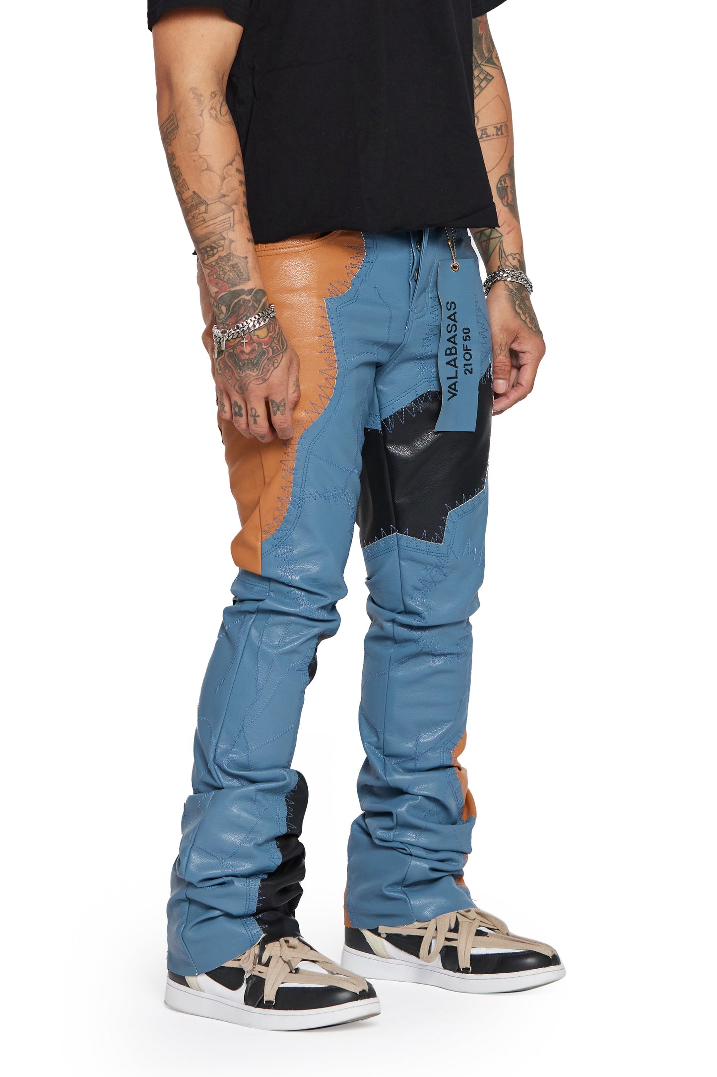 VALABASAS STACKED 'BLUE/KAKI'