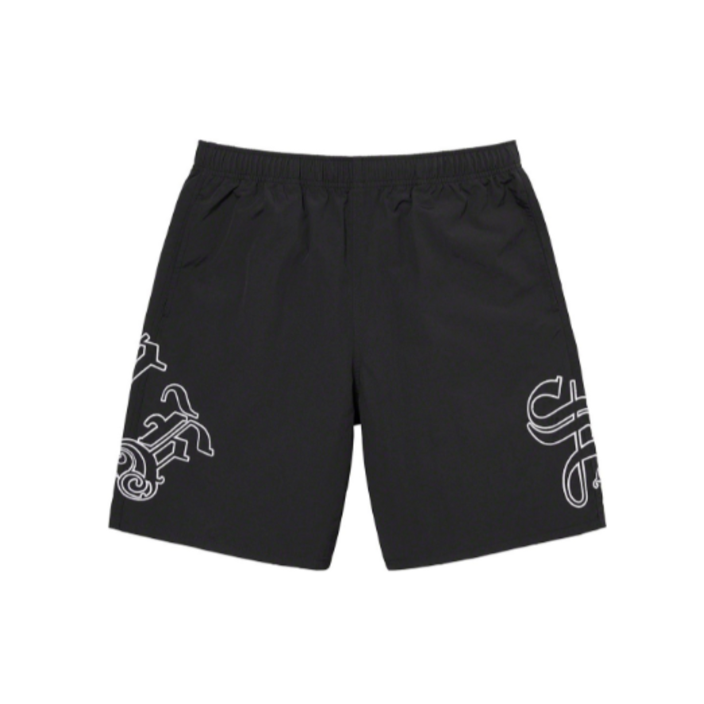 SUPREME Old English Nylon Short - Black