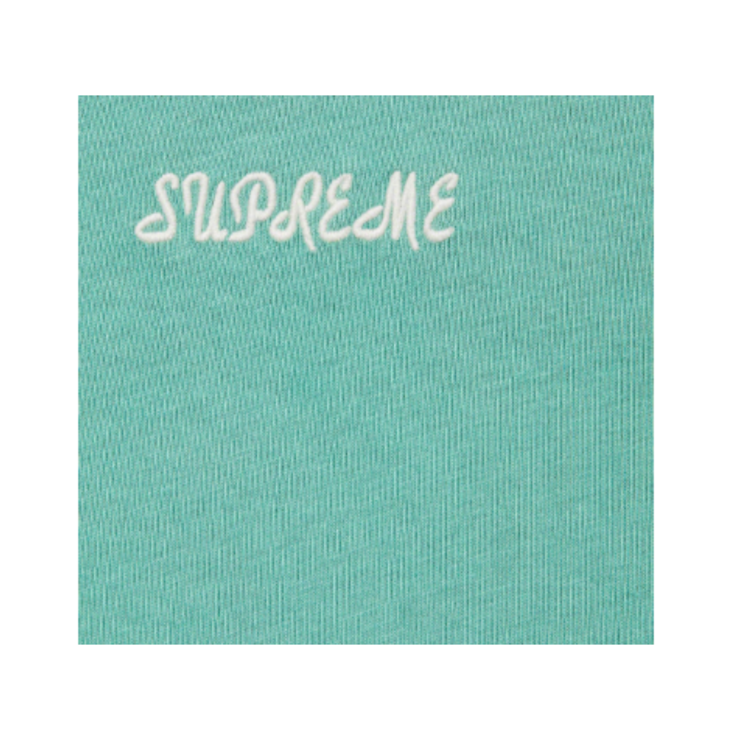 SUPREME Washed Script Short-Sleeve Top 'Green'