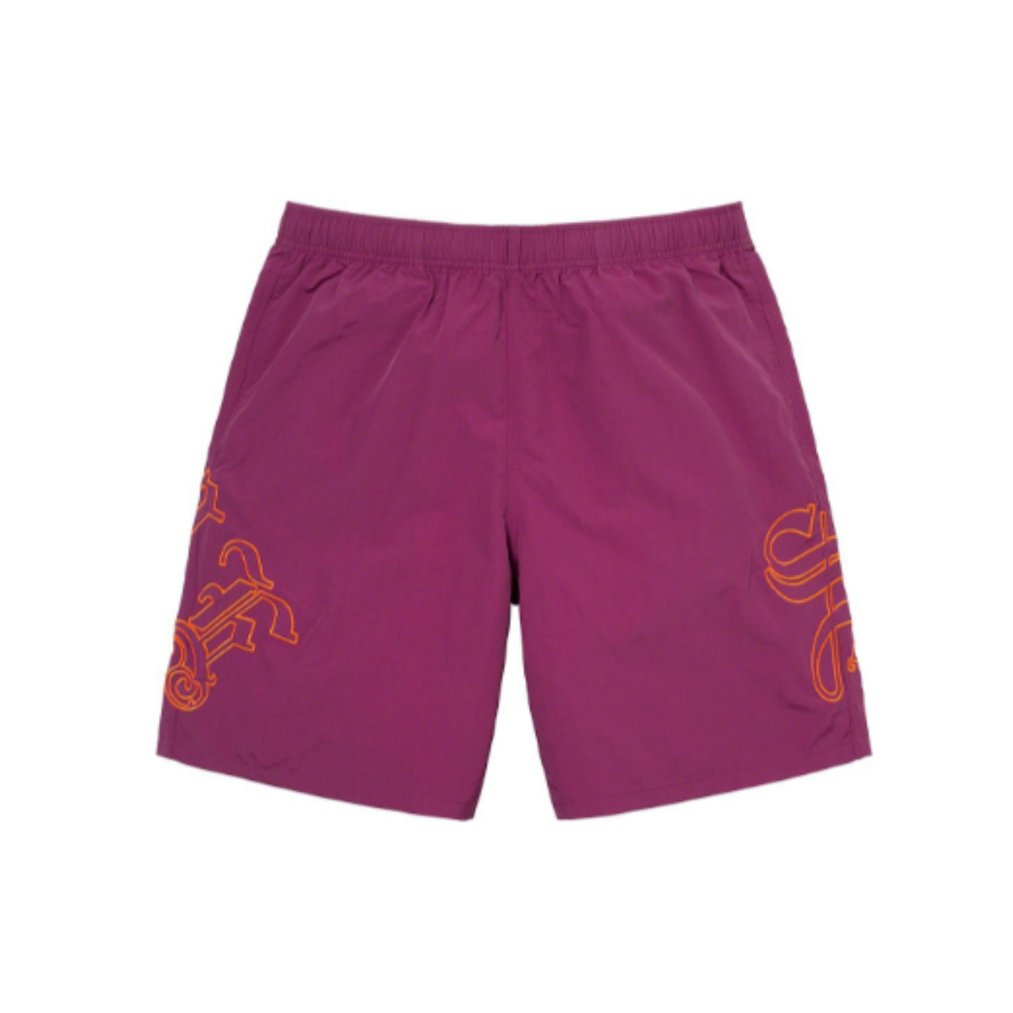 SUPREME Old English Nylon Short - Plum