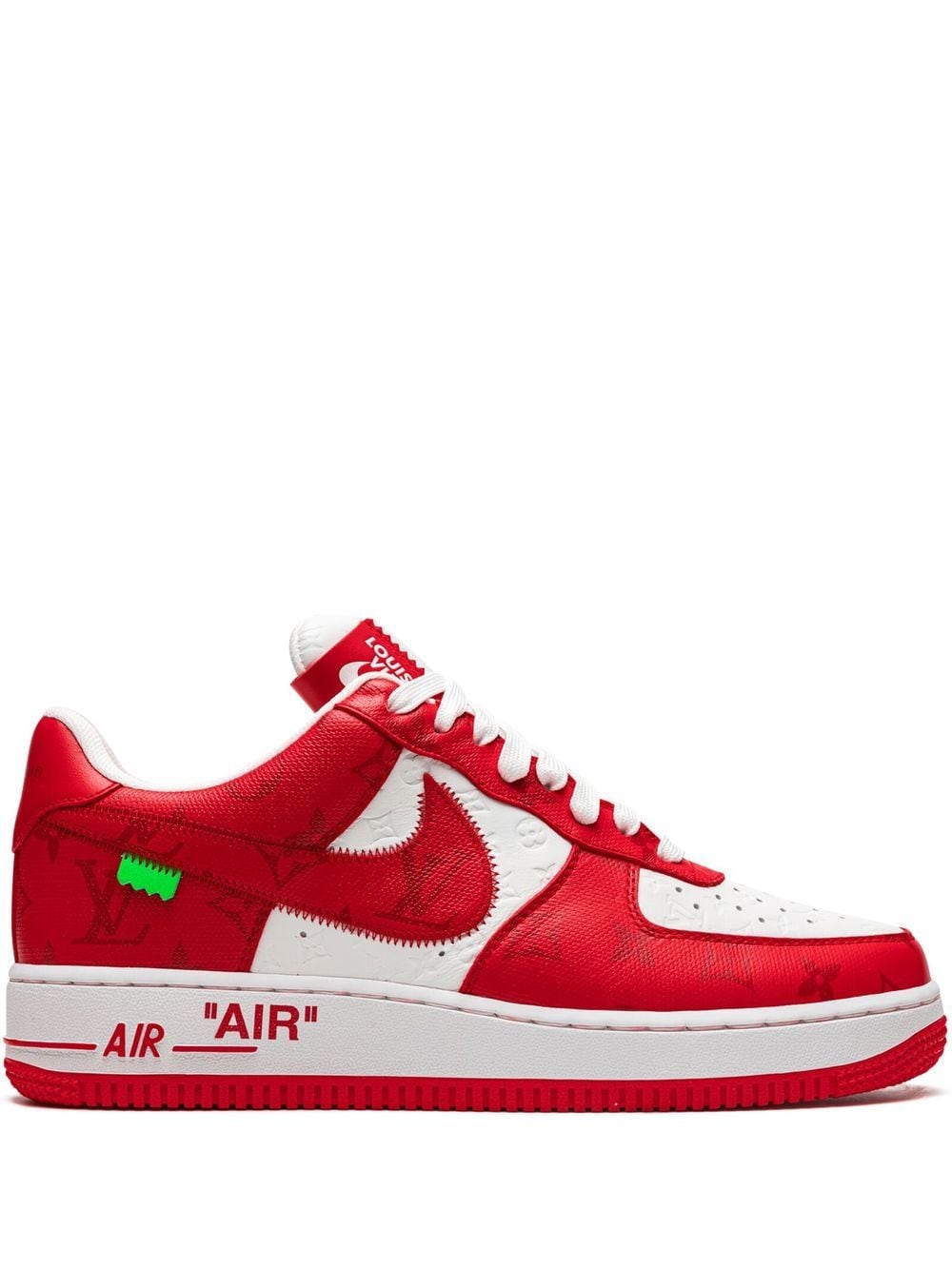 NIKE X Louis Vuitton Air Force 1 Low "Virgil Abloh - White/Red"