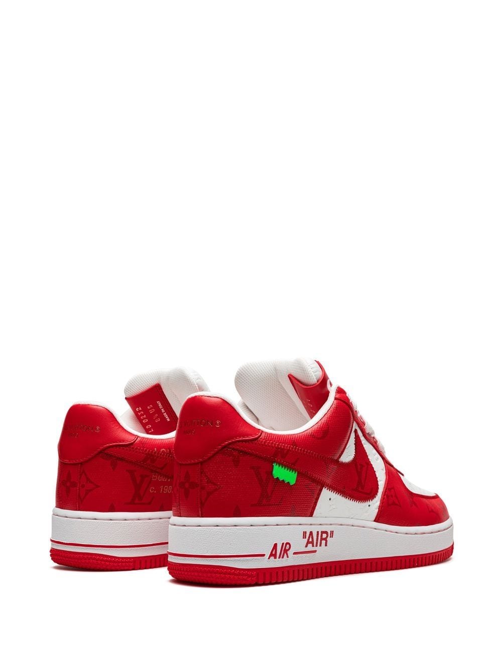 NIKE X Louis Vuitton Air Force 1 Low "Virgil Abloh - White/Red"