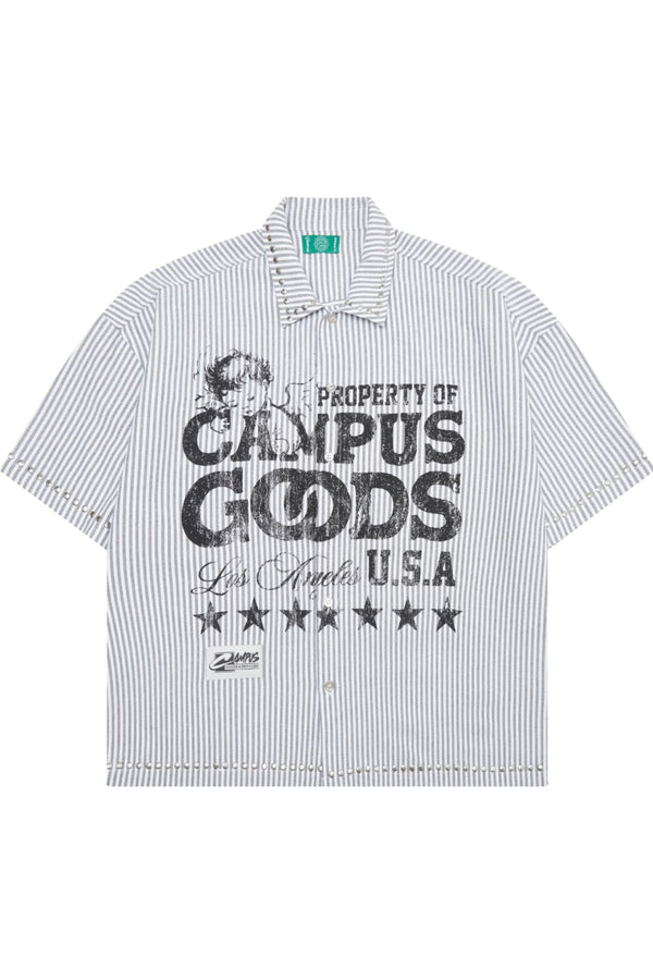 CAMPUS GOODS | Seraph Stripe Button-Up