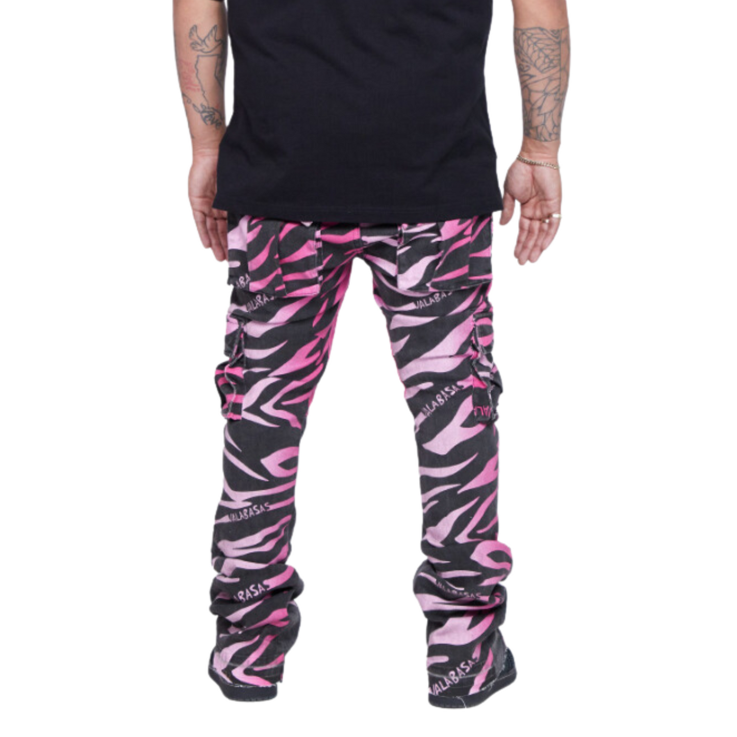 VALABASAS STACKED “Guise” PINK BLACK