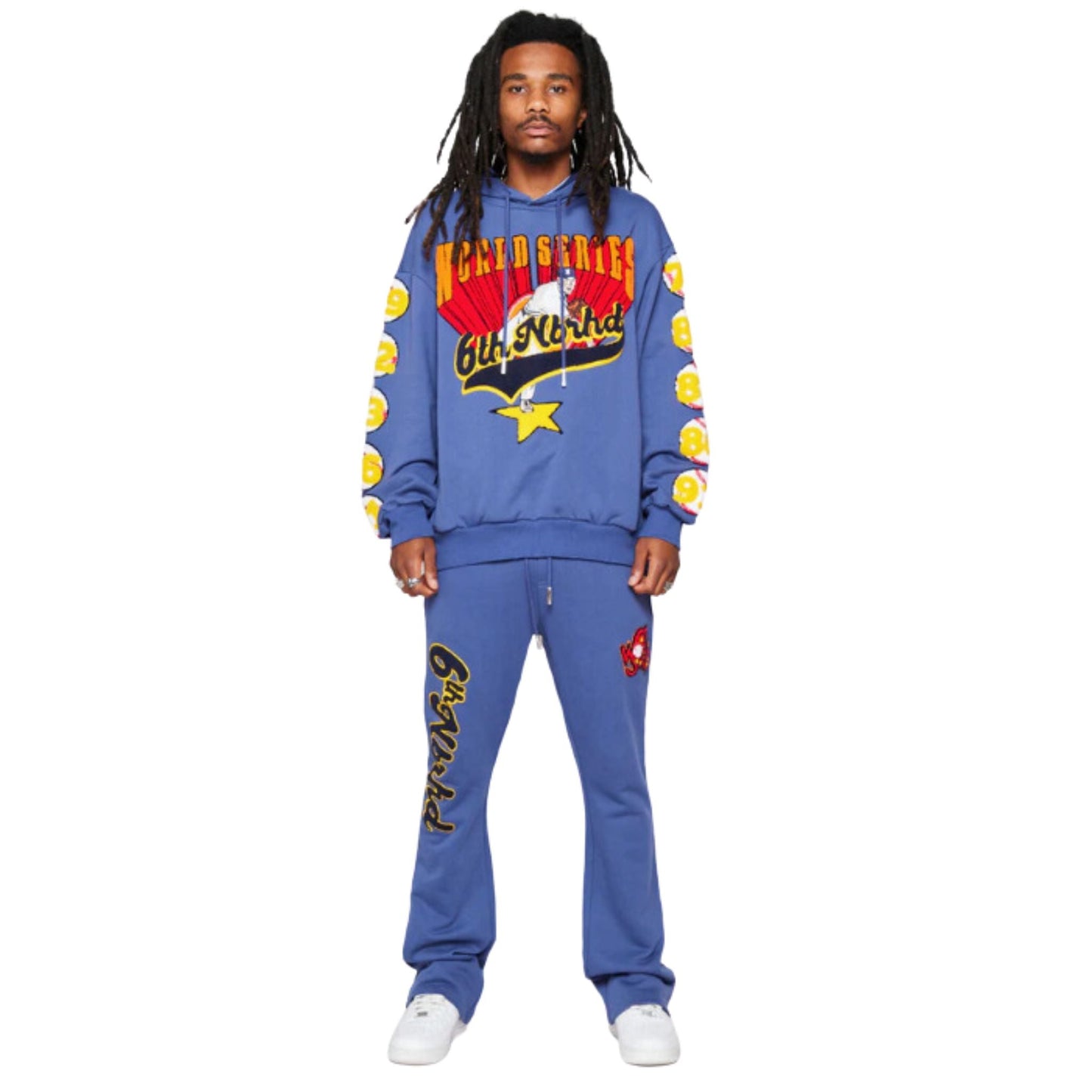 6TH NBRHD CHAMPS STACKED PANTS