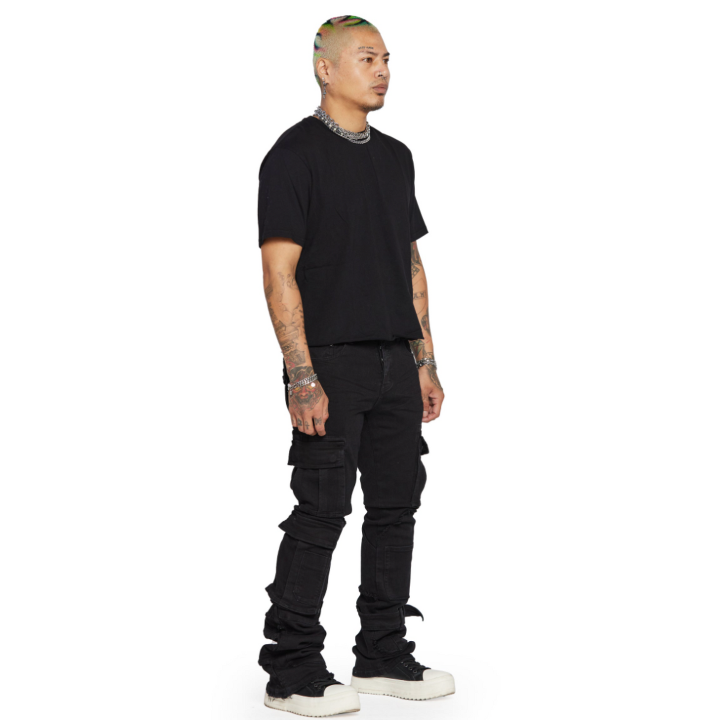 VALABASAS SUPER STACKED “Bridger” BLACK
